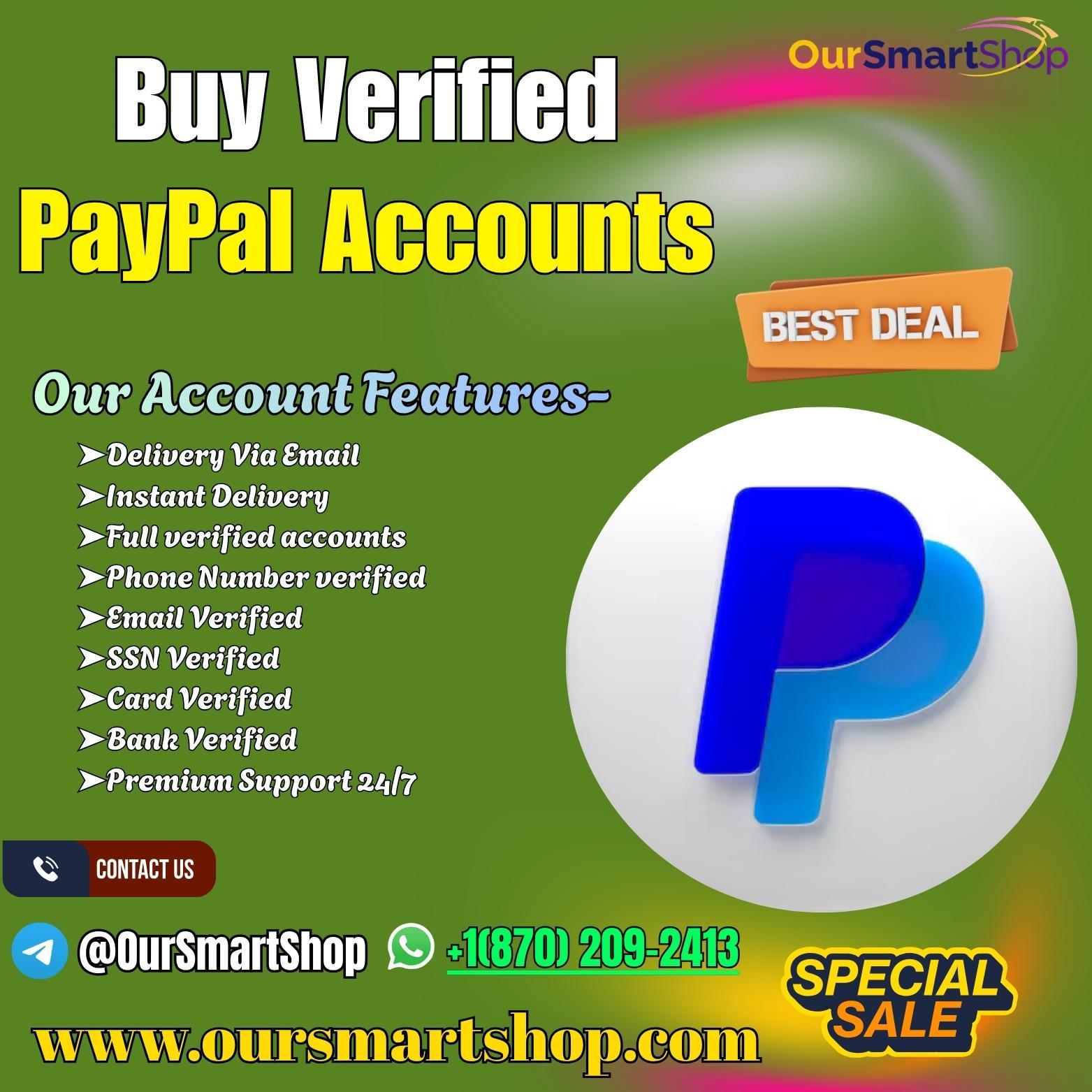 Best and Top Service To Buy Verified PayPal Accounts in Year