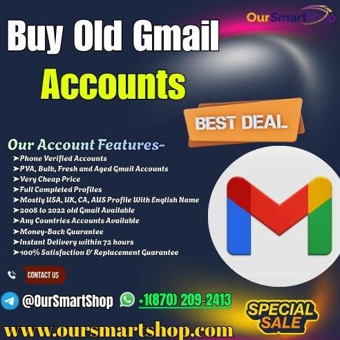 Best and Top Service To Buy Old Gmail Accounts in Year